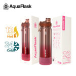 Aqua Flask Terra Collection  22 oz - Blushing Rose