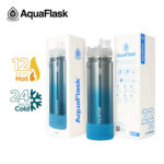 Aqua Flask Terra Collection  22 oz - Ice Glacier