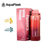 Aqua Flask Candy Floss Special Edition  22 oz - Honey Rose