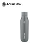Aquaflask Flow 25oz Insulated Stainless Steel Water Bottle - Gun Metal - Image 2