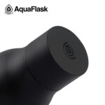 Aquaflask Flow 25oz Insulated Stainless Steel Water Bottle - Jet Black - Image 4