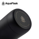 Aquaflask Flow 25oz Insulated Stainless Steel Water Bottle - Jet Black - Image 3