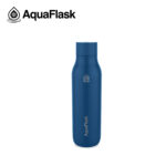Aquaflask Flow 25oz Insulated Stainless Steel Water Bottle - Lake Blue - Image 2