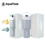 Aqua Flask Tumbler Collection – 30 oz Arctic Frost