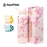 AquaFlask Sakura Collection 40 oz – Pink