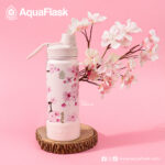 AquaFlask Sakura Collection 40 oz – Pink - Image 2