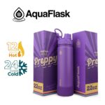 Aqua Flask Preppy Retro Collection  22oz -Periwinkle Purple
