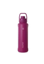 Aquaflask Wide Mouth Sports Lid Bottle – 40 oz Magenta - Image 2
