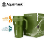 Aqua Flask Stellar Collection  24 oz  - Hunter Green
