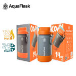 Aqua Flask Kids Flip & Sip Collection 14 oz  Limited Edition - Cody