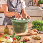 Snips Salad Spinner – 4L Green - Image 2