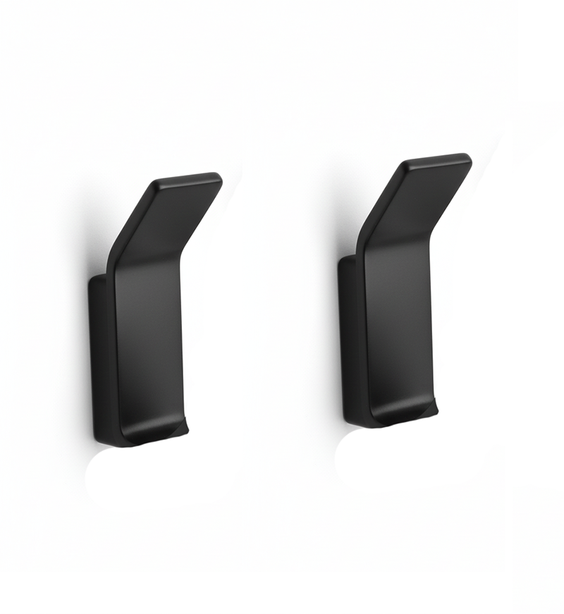 Gemini_Generated_Image_2b4h5v2b4h5v2b4h Iron Robe Hook Set of 2 - 1.8 × 2.5 × 5.5 cm - Black - Image 1