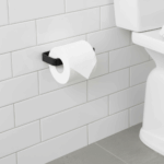 Hand Paper Holder Wall Mounted  15 × 8.6 × 1.5 cm - Black - Image 2