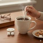 Porcelain Mug Engraved Pattern 300 ml - White - Image 2