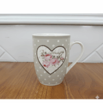 Porcelain Mug Collection Rose and Heart – 300 ml - Image 5