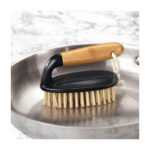 Bamboo Scrubber Brush - Black - Image 2