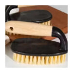 Bamboo Scrubber Brush - Black - Image 3