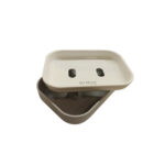 European Soap Dish 12.5 x 9 cm – Off White - Image 2