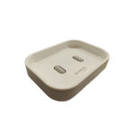 European Soap Dish 12.5 x 9 cm – Off White