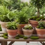 Artificial Moss Stones for Decoration – Set of 8 - Image 4