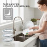 Snipslock Set 3 Pcs Containers Rectangular 1,2L - Image 3