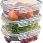 Snipslock Set 3 Pcs Containers Rectangular 1,8L