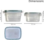 Snipslock Set 3 Pcs Containers Rectangular 1,8L - Image 3