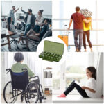 Travelling Medicine Container Organizer 21 Partitions - Green - Image 3