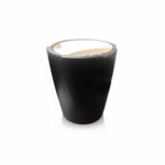 Swing Bin – Plastic Waste Bin with Swing Lid - Black