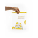 Reusable Fresh-Keeping Zipper Lock Storage Bags – Set of 10 - Image 3