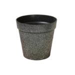 Landecor Rough Pot -  Dark Grey Medium