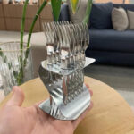 Silver Sweet Fork Set  12 Pc - Silver - Image 3