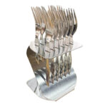 Silver Sweet Fork Set  12 Pc - Silver