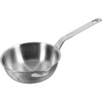 Stainless Steel Tarka Pan 260 ml  – Silver - Image 5