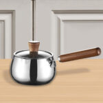 Stainless Steel Saucepan with Clear Glass Lid – 14 cm - Image 3