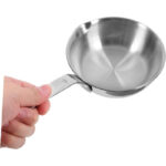 Stainless Steel Tarka Pan 260 ml  – Silver - Image 4