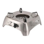 Adjustable Drawer Type Alcohol Camping Stove - Stainless Steel - Image 5