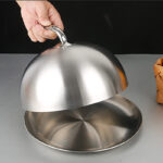 Tall Cake Pan Stainless Steel  – 26 cm - Image 3