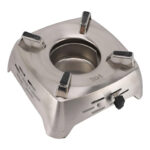 Adjustable Drawer Type Alcohol Camping Stove - Stainless Steel - Image 3