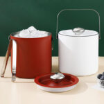 Portable Double-Walled Stainless Steel Ice Bucket - 1.3 l - Image 2