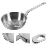 Stainless Steel Tarka Pan 260 ml  – Silver - Image 3