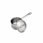 Stainless Steel Saucepan with Lid –  Ø12 cm
