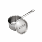 Stainless Steel Saucepan with Lid –  Ø14 cm