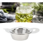 Tea Infuser Filter – Stainless Steel Fine Mesh - Teapot Style, Natural Color - Image 3