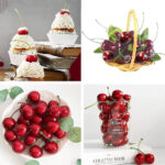 Artificial Fake Cherries Lifelike Decorative Fruits - Set of 110 Pc - Image 3