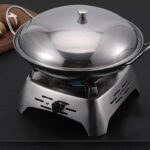 Adjustable Drawer Type Alcohol Camping Stove - Stainless Steel - Image 6