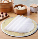 Silicone Steamer Mat – 3 Pcs Reusable Non-Stick Steaming and Baking Mats - 28 cm - Image 4