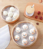 Silicone Steamer Mat – 3 Pcs Reusable Non-Stick Steaming and Baking Mats - 28 cm - Image 2