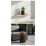 Plant Pots  Set of 3 - Small , Medium , Large – Taupe - Image 2