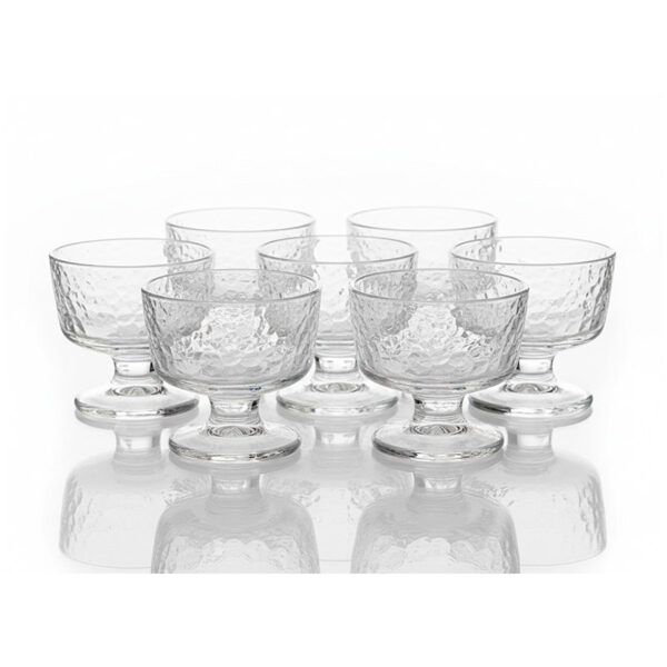 Tall Dessert Ice Cream Glass Set – 6 Pc set